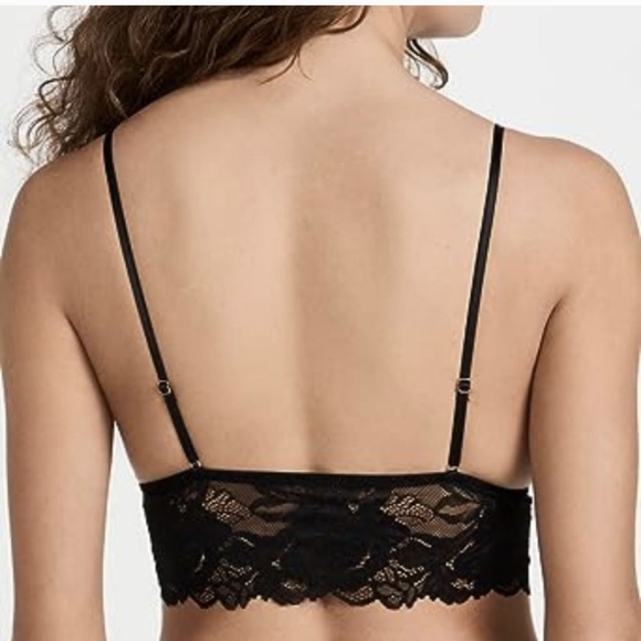 2 Pack Free People Movement Everyday Lace Longline Bralette Black - Picture 5 of 9